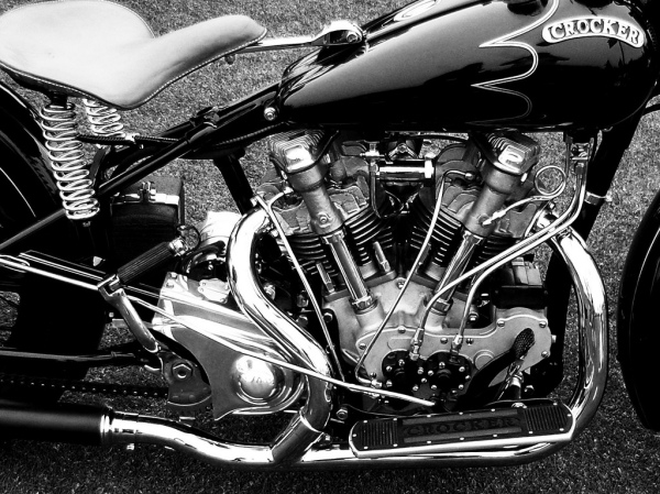 Cocker Motorcycle