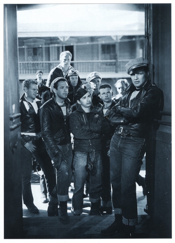 Marlon Brando (and gang) as Johnny in 1953's The Wild One.