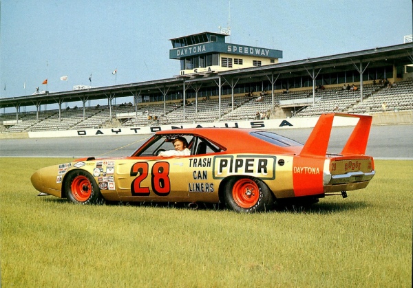 Fred Lorenzen's 1969 Dodge Daytona Charger race car.