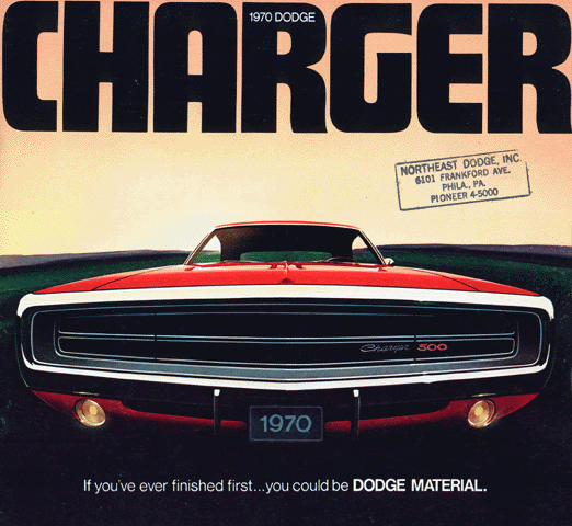 1970 Dodge Charger brochure