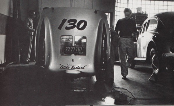 Эймс Дин и его 1955 Серебряный Porsche Spyder - "Little Bastard"