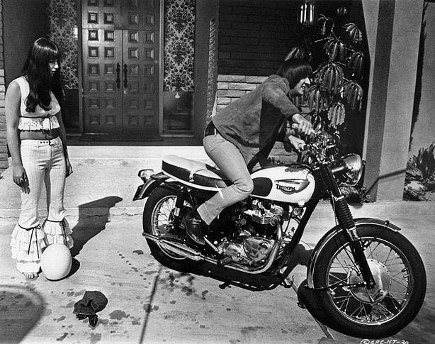 sonny cher triumph motorcycle