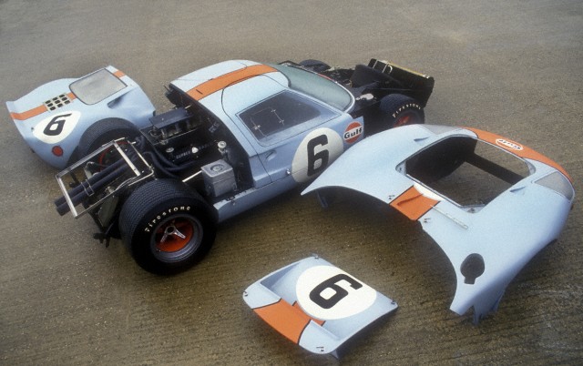 Ford Gt40 Gulf Racing. This Ford GT P/1075 is one of