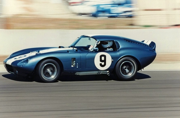 The ShelbyAmerican Inc Cobra Daytona faired better than Ford's original
