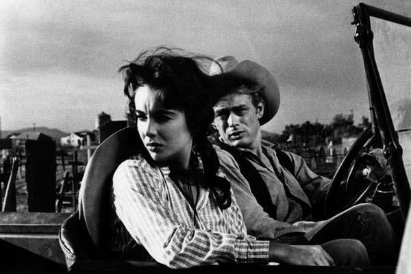 1955 Marfa Texas James Dean as Jett Rink on the set of the George 