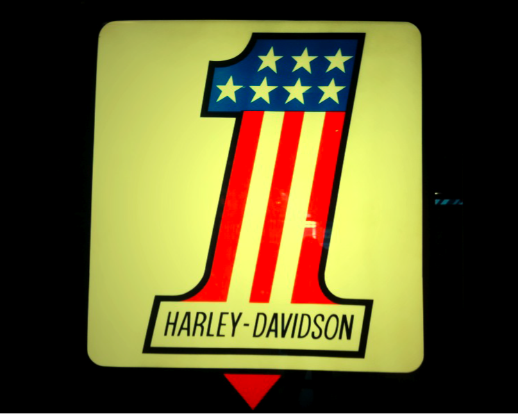 Harley-Davidson Number One Logo