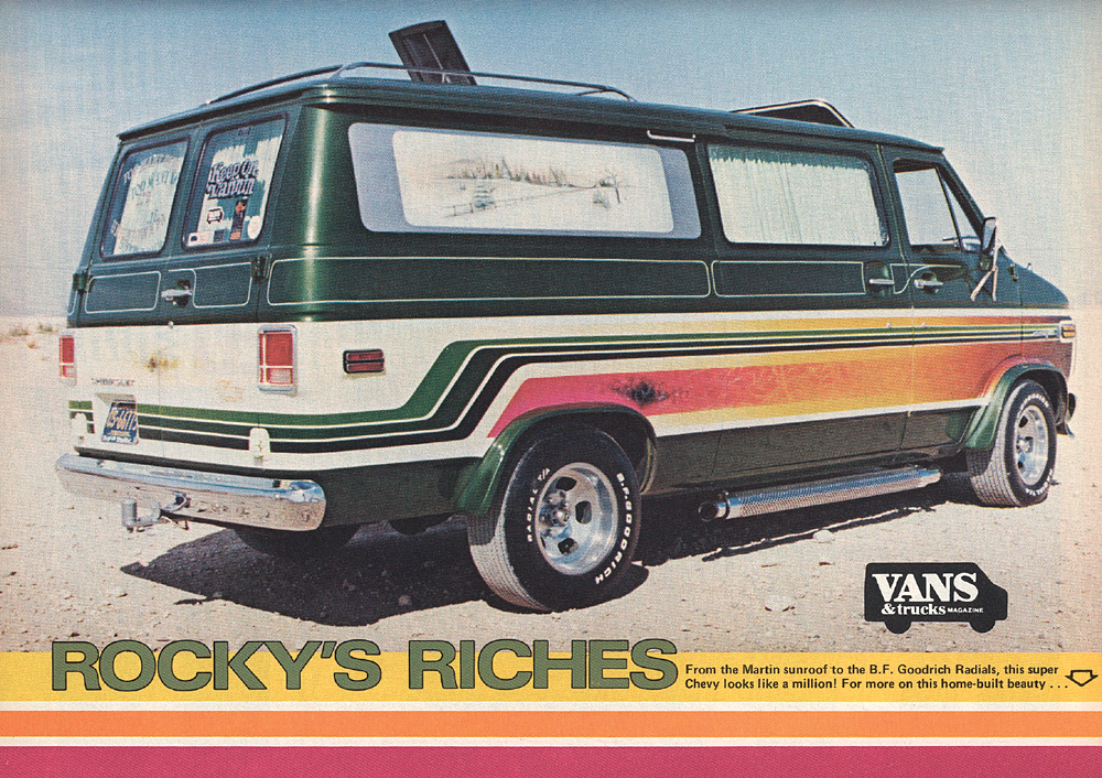 1970's chevy van