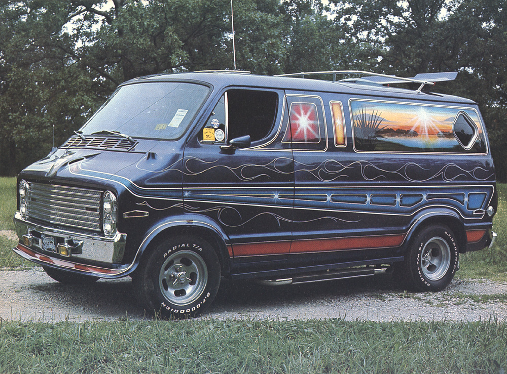 custom vans from the 1970s